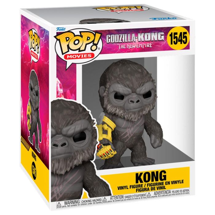 Funko Pop Super Cine Godzilla x Kong: The New Empire - Figura de Vinilo 12-15 cm 1 Funko Pop Super Cine Godzilla x Kong: The New Empire - Figura de Vinilo 12-15 cm 1