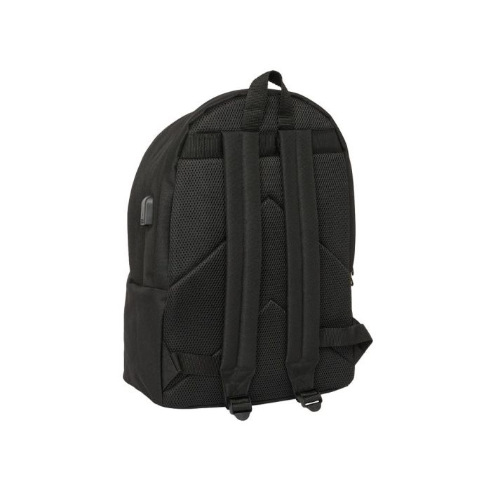 Mochila Safta Doble Para Portatil 15,6-' + Usb Kings League School Collection 440x310x180 mm 1