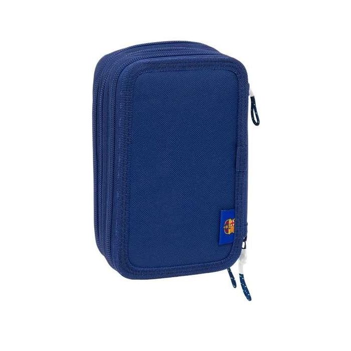 Plumier Triple F.C. Barcelona Azul marino 12,5 x 19,5 x 5,5 cm 37 Piezas 1