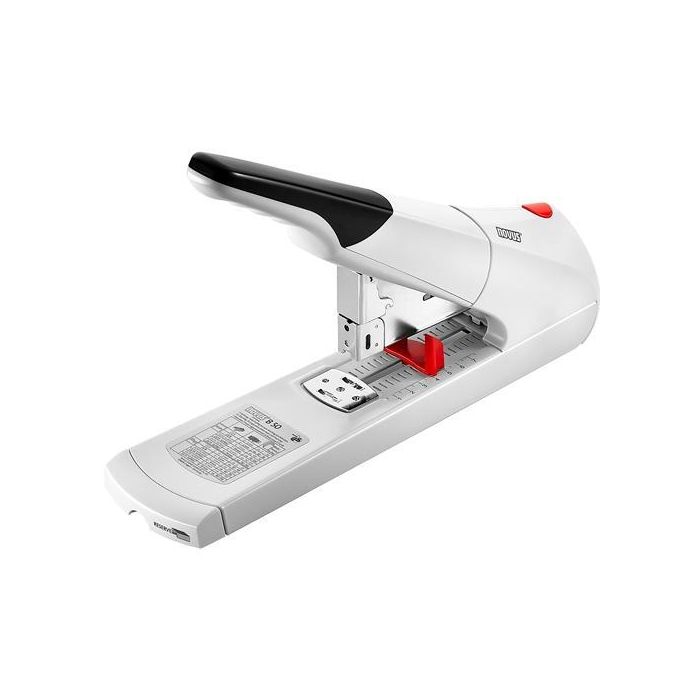 Novus Grapadora Ergonómica B50 Gran Capacidad 140 Hojas Gris Claro Novus Grapadora Ergonómica B50 Gran Capacidad 140 Hojas Gris Claro