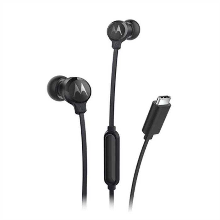 Auriculares Motorola Earbuds 3C-S Negro USB-C Auriculares Motorola Earbuds 3C-S Negro USB-C