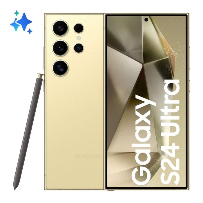 Smartphone Samsung Galaxy S24 Ultra 6,8" 1 GB RAM 12 GB RAM 512 GB Amarillo 4 Smartphone Samsung Galaxy S24 Ultra 6,8" 1 GB RAM 12 GB RAM 512 GB Amarillo 4