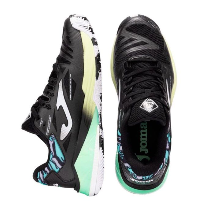 Zapatillas de Padel para Adultos Joma Sport Spin 2501 Negro S 2 Zapatillas de Padel para Adultos Joma Sport Spin 2501 Negro S 2