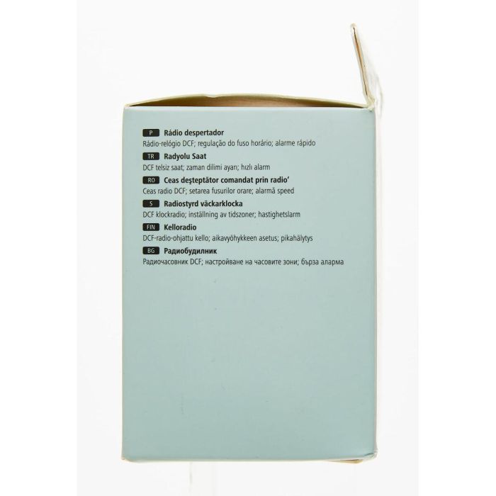 HAMA Home Reloj Despertador Cube Blanco 4 HAMA Home Reloj Despertador Cube Blanco 4
