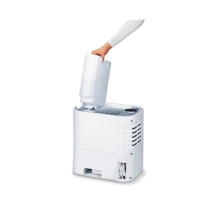 Beurer LR-330 Purificador y Humidificador de Aire, 3 Capas de Filtrado, Pantalla Retroiluminada, para Habitaciones hasta 35m2 10 Beurer LR-330 Purificador y Humidificador de Aire, 3 Capas de Filtrado, Pantalla Retroiluminada, para Habitaciones hasta 35m2 10