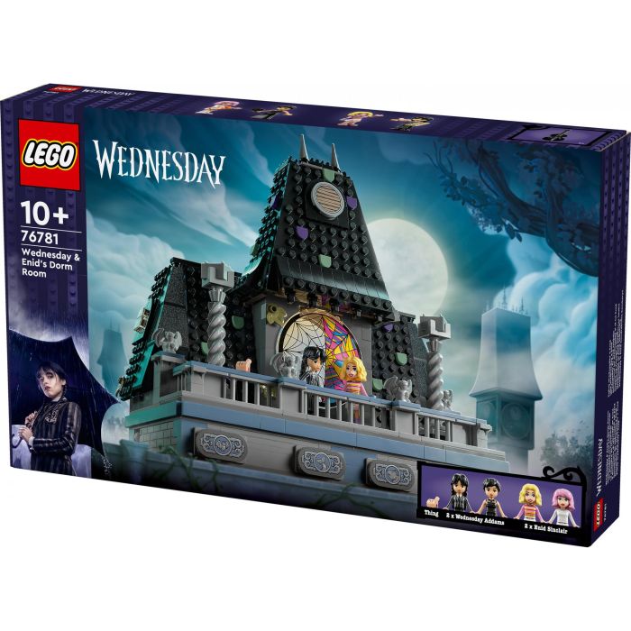 LEGO 76781 Set de Construcción Wednesday: El Dormitorio de Miércoles y Enid, Incluye 4 Minifiguras, Temática Nevermore 10 LEGO 76781 Set de Construcción Wednesday: El Dormitorio de Miércoles y Enid, Incluye 4 Minifiguras, Temática Nevermore 10