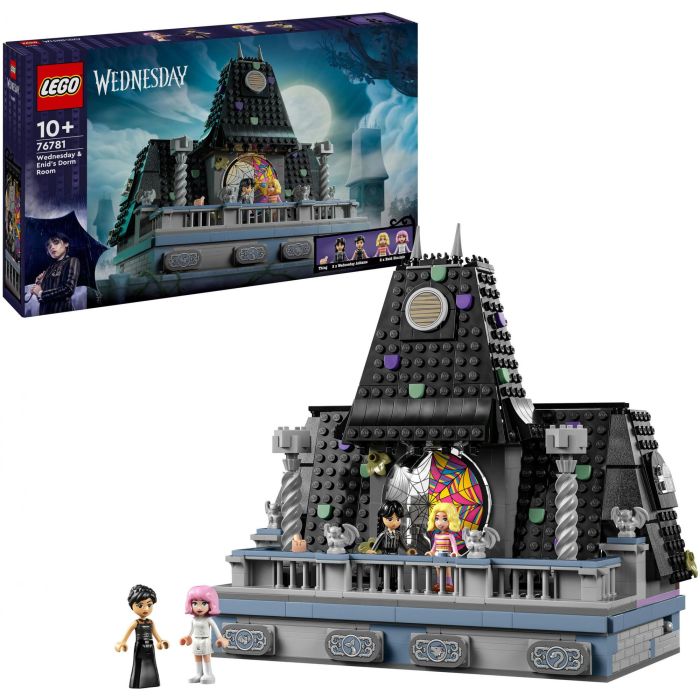LEGO 76781 Set de Construcción Wednesday: El Dormitorio de Miércoles y Enid, Incluye 4 Minifiguras, Temática Nevermore 13 LEGO 76781 Set de Construcción Wednesday: El Dormitorio de Miércoles y Enid, Incluye 4 Minifiguras, Temática Nevermore 13