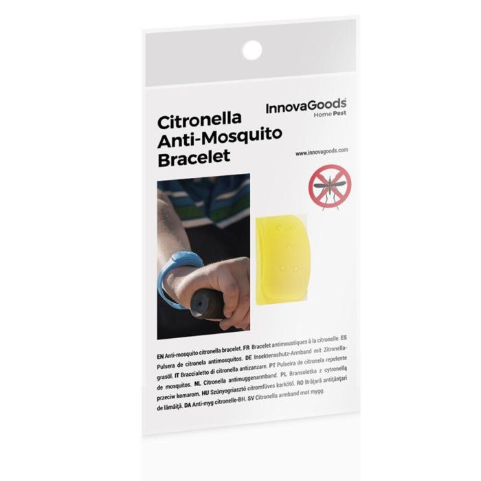 Pulsera Antimosquitos de Citronela InnovaGoods 3 Pulsera Antimosquitos de Citronela InnovaGoods 3