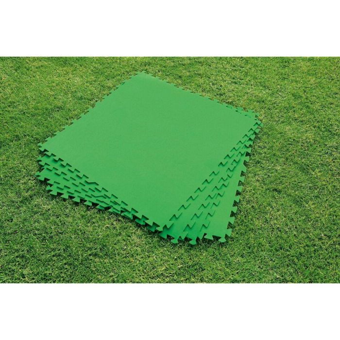 Bestway Suelo Piscina Foam Verde 9 Piezas 78x78 cm Jardin 58636 9