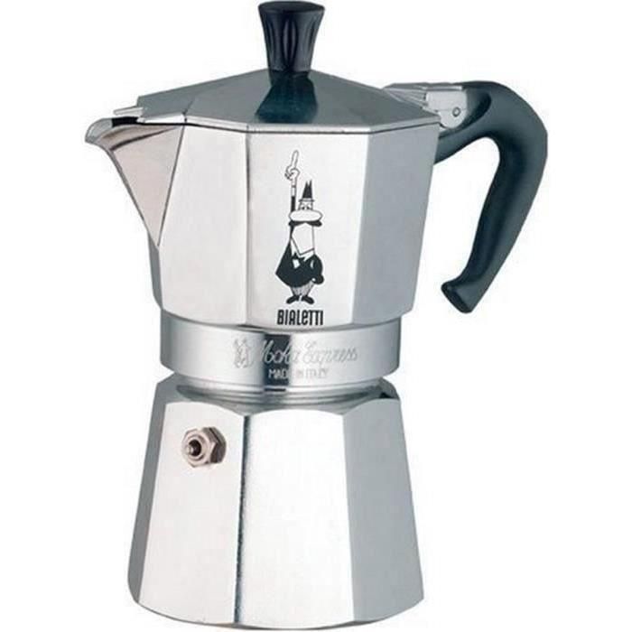 Cafetero italiano Bialetti - Moka Express - Aluminio - 4 tazas Cafetero italiano Bialetti - Moka Express - Aluminio - 4 tazas
