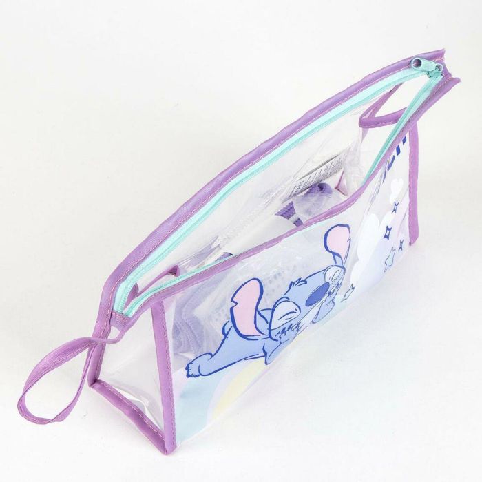 Neceser Con Accesorios Stitch Lila 23 x 15 x 8 cm 4 Neceser Con Accesorios Stitch Lila 23 x 15 x 8 cm 4