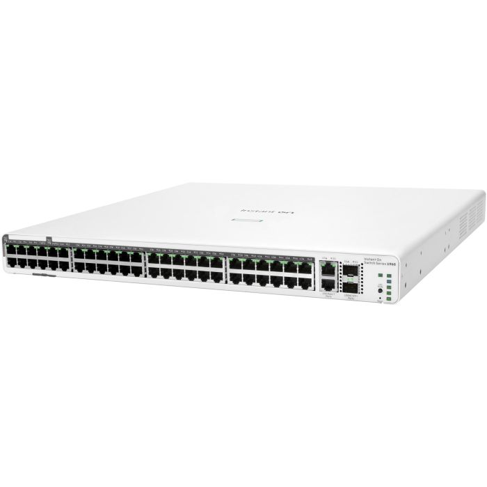 HP Enterprise 1960 Switch Gestionado PoE Gigabit Ethernet 48 Puertos 600W Montaje en Rack 1