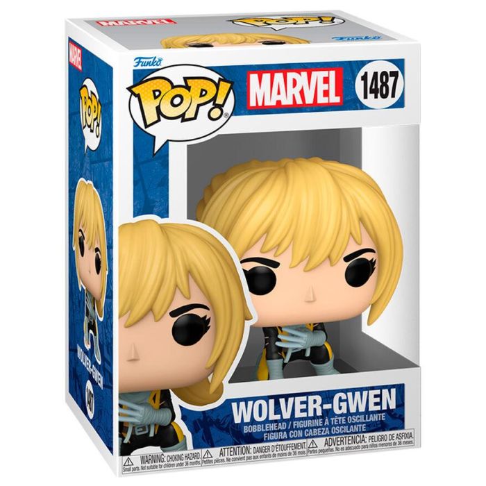 Figura POP Marvel Wolver-Gwen 1 Figura POP Marvel Wolver-Gwen 1