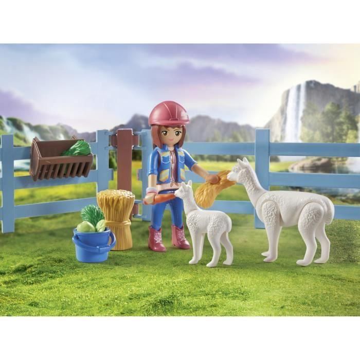 Playmobil 71353 Establo de Caballos con Amelia y Whisper, incluye Potro y Alpacas, set de cuidado de animales 3 Playmobil 71353 Establo de Caballos con Amelia y Whisper, incluye Potro y Alpacas, set de cuidado de animales 3