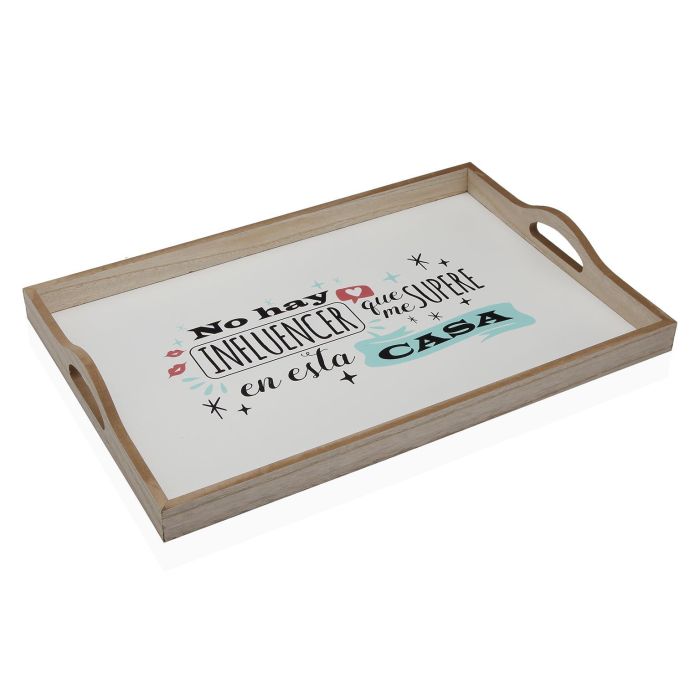 Bandeja Rectangular Influencer Versa 30X5CM (2 Unidades) Bandeja Rectangular Influencer Versa 30X5CM (2 Unidades)