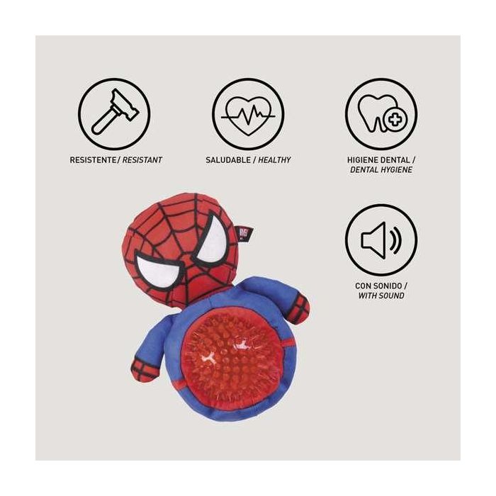 Cerdá Peluche Pelota Spiderman para Perro, Rojo 11x18x10 cm 3