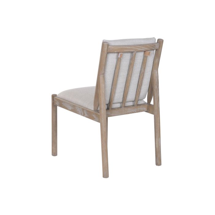 Silla Romantico DKD Home Decor Beige Natural 63 x 84 x 48 cm (2 Unidades)