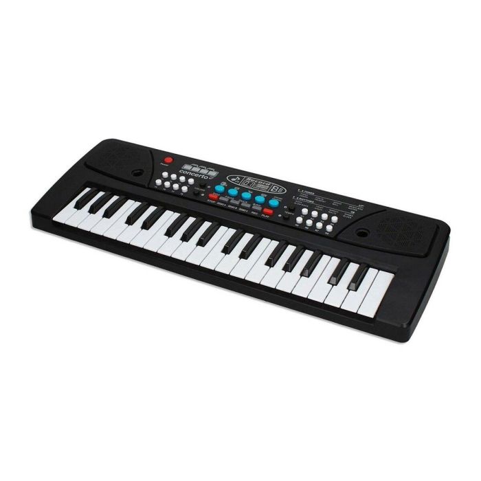 Organo electronico 37 teclas con microfono, toma usb con cable de audio. 43x16x5,40 cm Organo electronico 37 teclas con microfono, toma usb con cable de audio. 43x16x5,40 cm