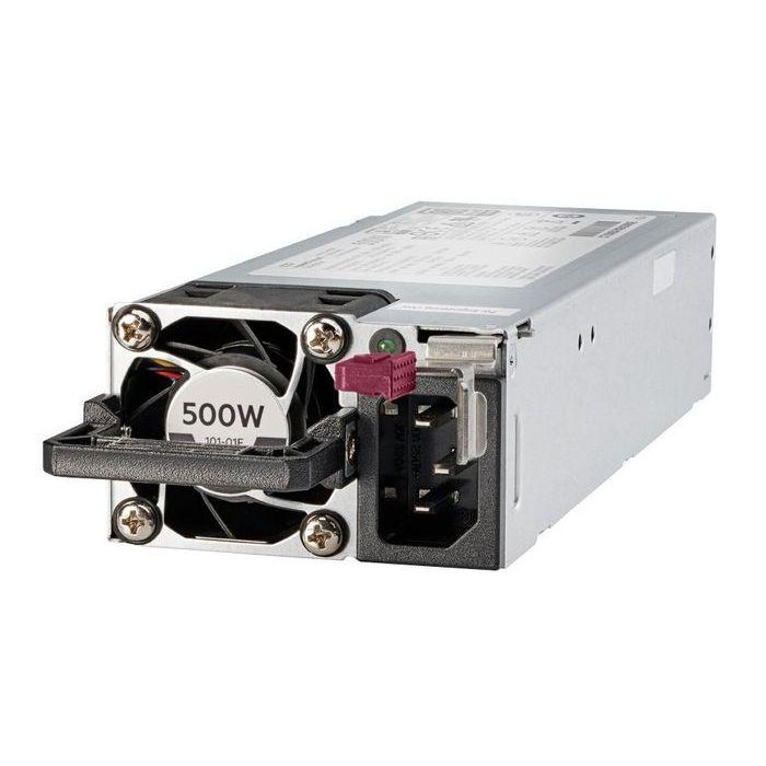 Hewlett Packard Enterprise 500W Flex Slot Platinum Hot Plug Low Halogen Power Supply Kit para Servidor HPE ProLiant Gen10