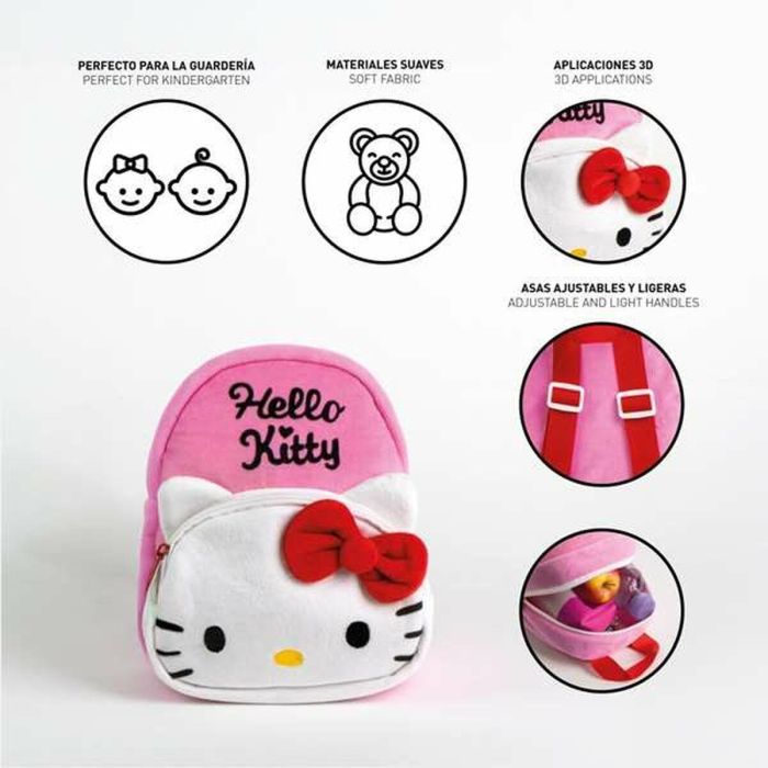 Mochila guarderia personaje premium hello kitty 18.0 x 22.0 x 4.0 cm 2 Mochila guarderia personaje premium hello kitty 18.0 x 22.0 x 4.0 cm 2