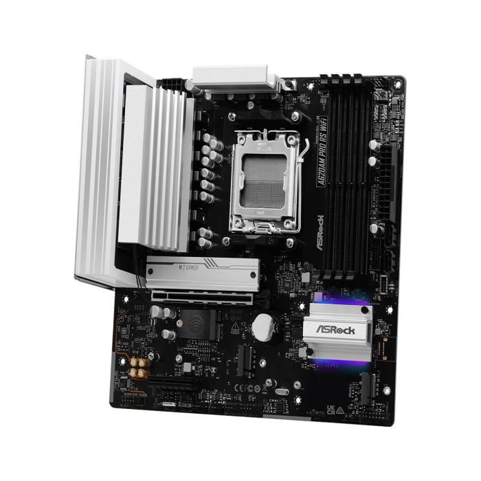 Placa Base ASRock A620AM PRO RS WiFi AMD AM5 AMD A620 3 Placa Base ASRock A620AM PRO RS WiFi AMD AM5 AMD A620 3