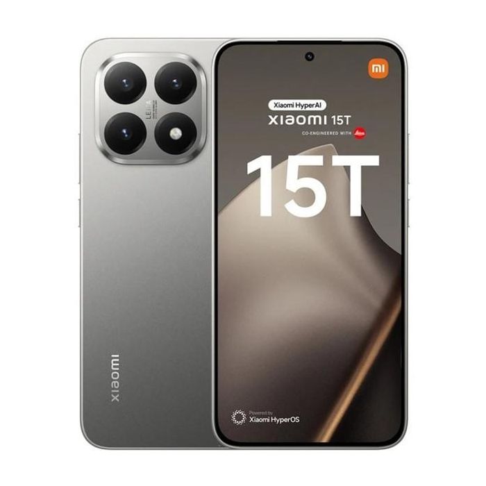 Xiaomi 15T 12+512GB DS 5G Grey Smartphone