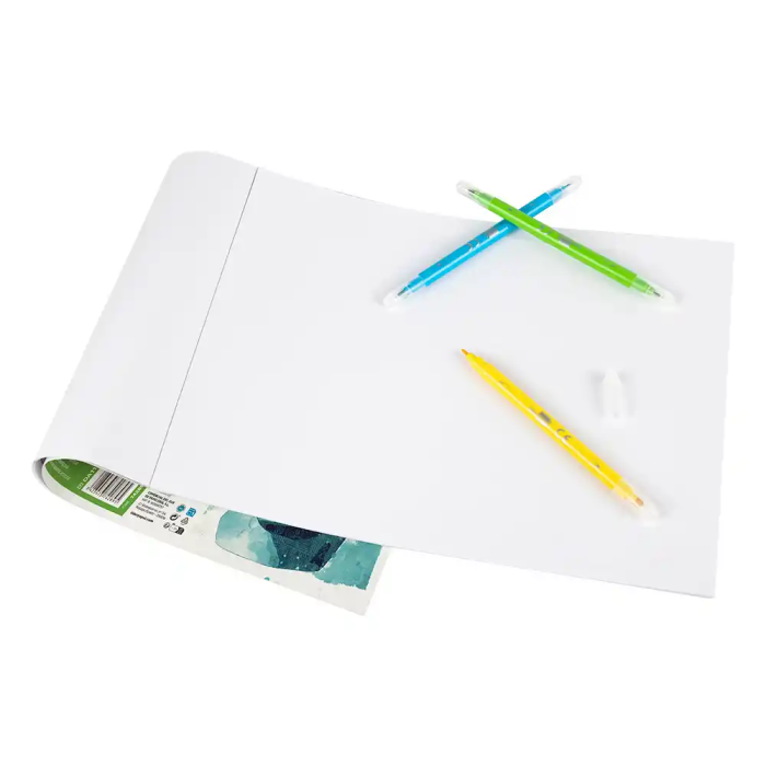 Liderpapel Bloc Dibujo Artístico A3 297x420 mm 120g/m2 Encolado 30 Hojas Sin Recuadro 4