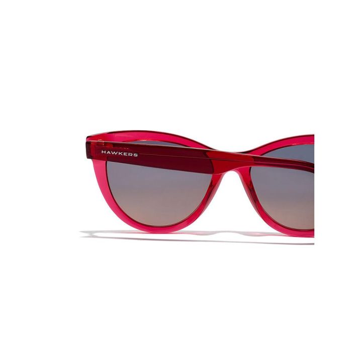 Hawkers Gafas de Sol NOLITA ECO #cherry gradient, Gafas Cat-eye de Acetato Rojo Cereza Transparente, Lentes Degradadas Gris a Rosa UV400, 1 Unidad 3 Hawkers Gafas de Sol NOLITA ECO #cherry gradient, Gafas Cat-eye de Acetato Rojo Cereza Transparente, Lentes Degradadas Gris a Rosa UV400, 1 Unidad 3