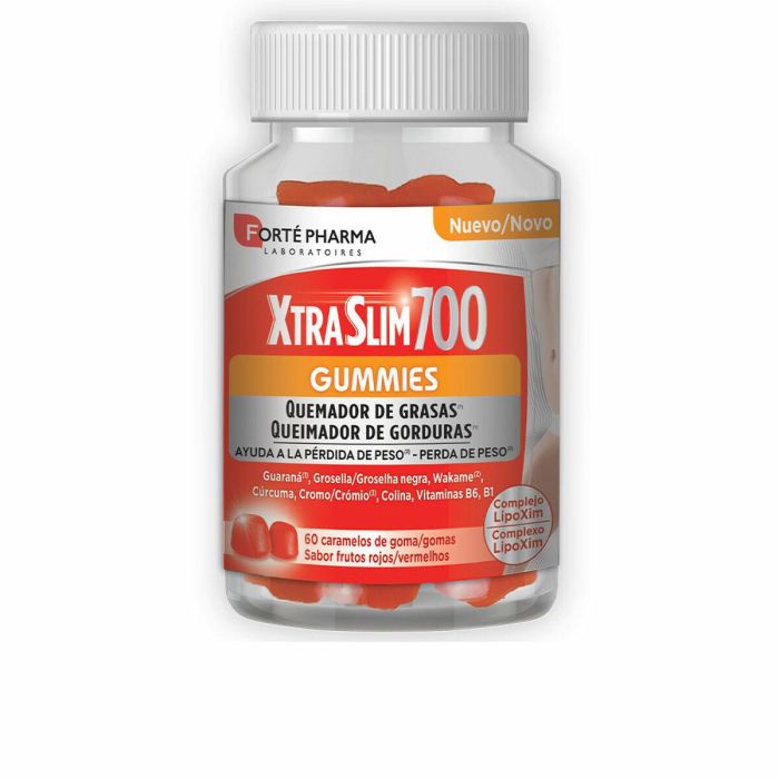 Forté Pharma XTRASLIM 700 Gummies Control y Pérdida de Peso - Quema Grasas con Wakame, Guaraná 60 unidades Forté Pharma XTRASLIM 700 Gummies Control y Pérdida de Peso - Quema Grasas con Wakame, Guaraná 60 unidades