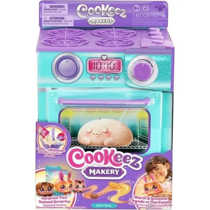 Moose Cookeez Horno Mágico Azul Juguete Interactivo con Peluche Sorpresa 5 Moose Cookeez Horno Mágico Azul Juguete Interactivo con Peluche Sorpresa 5