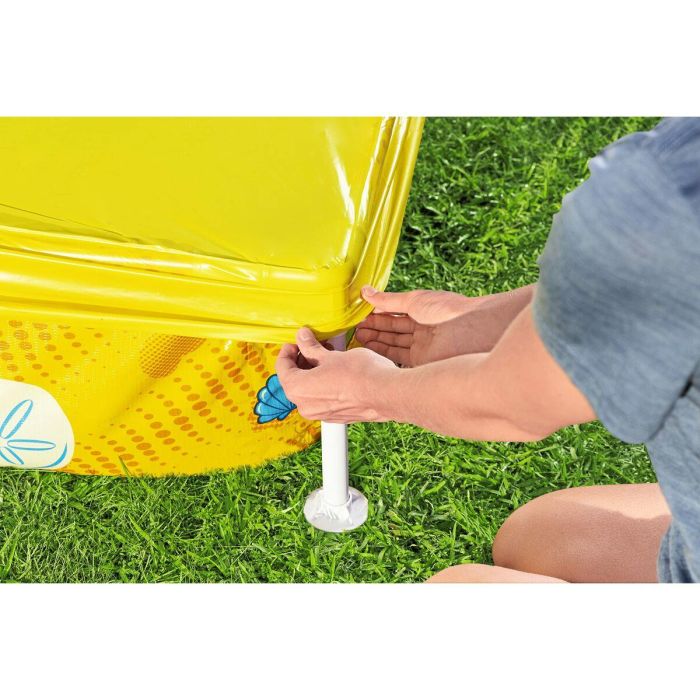 Bestway Piscina Rigida Infantil Con Arenero 213x122x30,5 cm +2 años Jardin 00561 12 Bestway Piscina Rigida Infantil Con Arenero 213x122x30,5 cm +2 años Jardin 00561 12