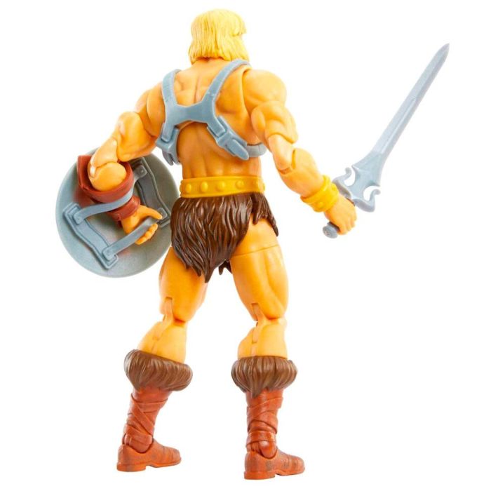 Mattel Figura Masters Of The Universe He-Man, Colección Netflix, PVC 18 cm con Arma y Efecto Power Attack 2 Mattel Figura Masters Of The Universe He-Man, Colección Netflix, PVC 18 cm con Arma y Efecto Power Attack 2