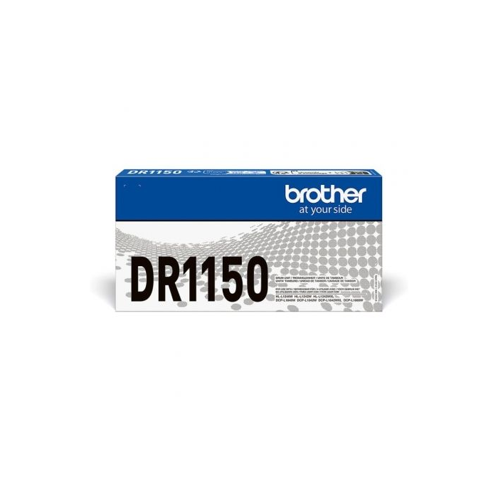 Brother DR1150 - Unidad de Tambor Original para Impresora Láser Monocromo, Negro. Rendimiento hasta 10.000 páginas