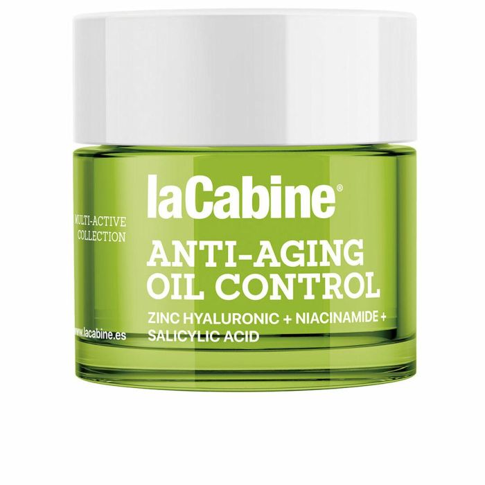 La Cabine ANTI-AGING OIL CONTROL cream Gel Facial Antiedad Pieles Mixtas a Grasas Oil Free 50 ml