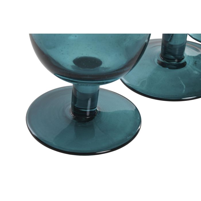 Copa Basicos DKD Home Decor Turquesa 8 x 14 x 8 cm Set de 6 3 Copa Basicos DKD Home Decor Turquesa 8 x 14 x 8 cm Set de 6 3
