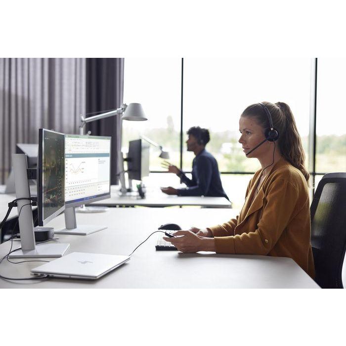 Poly HW510V Auriculares Over-the-head Monaural con Tubo de Voz Premium para Centros de Atención y Oficinas 1