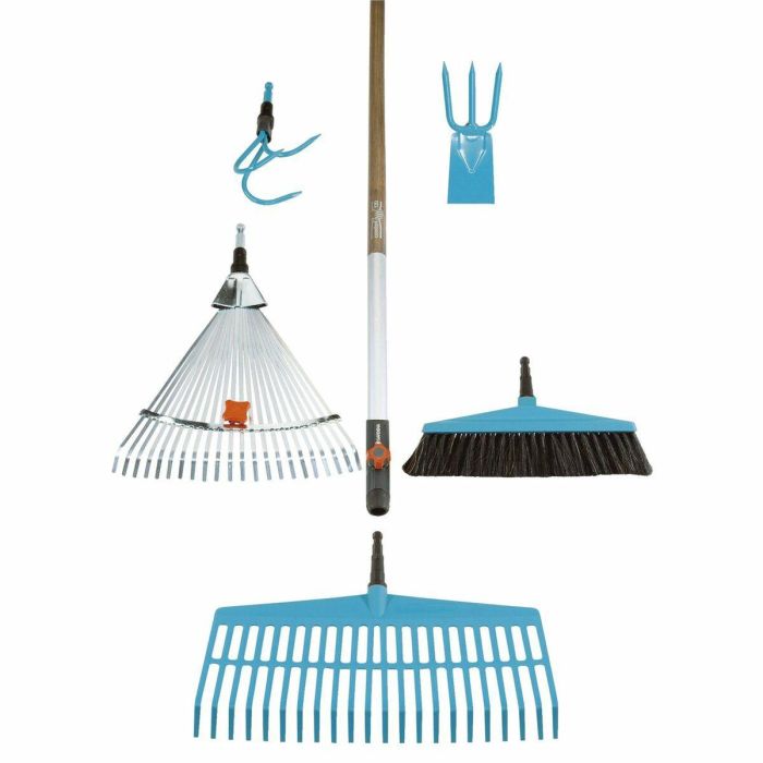 Gardena Mango de madera combisystem 130cm 5