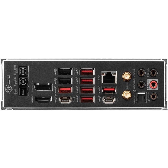 MSI MPG X670E Carbon Wifi Placa Base AM5 AMD Ryzen 7 DDR5 ATX Wi-Fi 6E Bluetooth 5.2 4 MSI MPG X670E Carbon Wifi Placa Base AM5 AMD Ryzen 7 DDR5 ATX Wi-Fi 6E Bluetooth 5.2 4