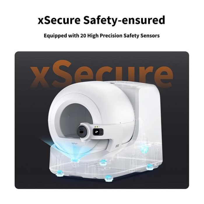 Petkit P9903 Arenero Autolimpiante para Gato Blanco 5