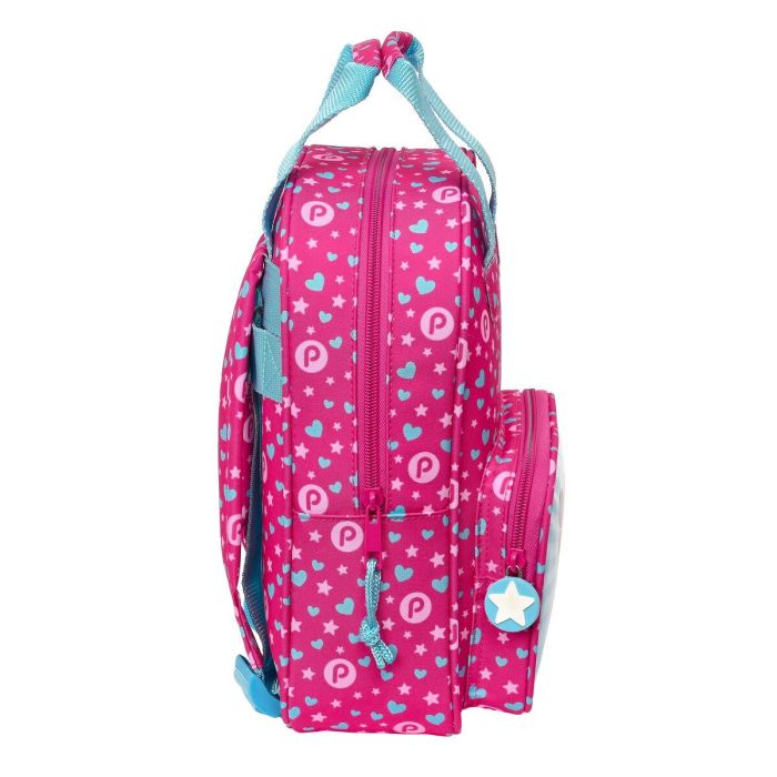 Mochila Escolar Pinypon Azul Rosa 20 x 28 x 8 cm 2