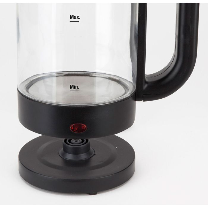 Hervidor JATA 1500 W 1,2 L Transparente Acero Inoxidable Vidrio de Borosilicato 3 Hervidor JATA 1500 W 1,2 L Transparente Acero Inoxidable Vidrio de Borosilicato 3