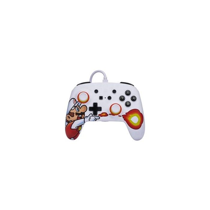Power A 1526549-01 Mando con Cable para Nintendo Switch, Apto para OLED y Switch, Diseño Ergonómico, Cable USB 3m Power A 1526549-01 Mando con Cable para Nintendo Switch, Apto para OLED y Switch, Diseño Ergonómico, Cable USB 3m
