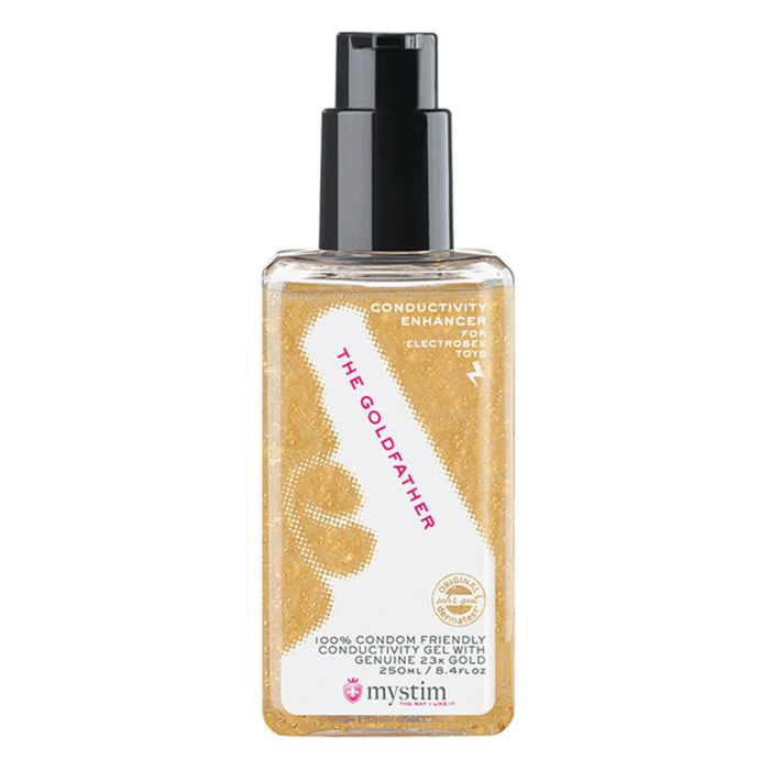 Lubricante Con Base de Agua Mystim The Goldfather Conductive 1 Lubricante Con Base de Agua Mystim The Goldfather Conductive 1