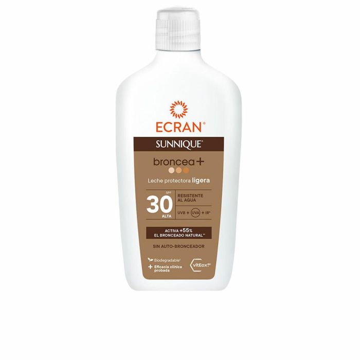 Ecran Sunnique Broncea+ Leche Protectora Spf30