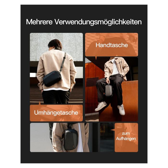 inateck Kabeltasche black 27cm * 15,8cm * 11cm 8 inateck Kabeltasche black 27cm * 15,8cm * 11cm 8