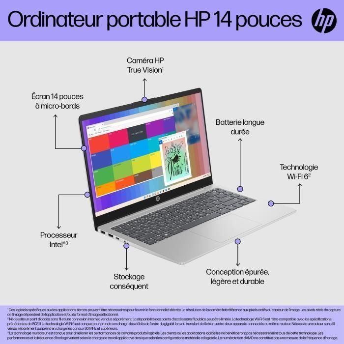 Portátil HP 14-ep0046nf - Windows 11 - 14 pulgadas FHD - Core i5-1334U - 16 GB de RAM - 512 GB de almacenamiento SSD - AZERTY 5 Portátil HP 14-ep0046nf - Windows 11 - 14 pulgadas FHD - Core i5-1334U - 16 GB de RAM - 512 GB de almacenamiento SSD - AZERTY 5