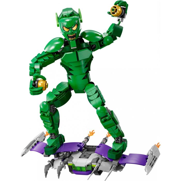 LEGO 76284 Marvel Minifigura Duende Verde de superhéroe de juguete para construir para niños 1 LEGO 76284 Marvel Minifigura Duende Verde de superhéroe de juguete para construir para niños 1