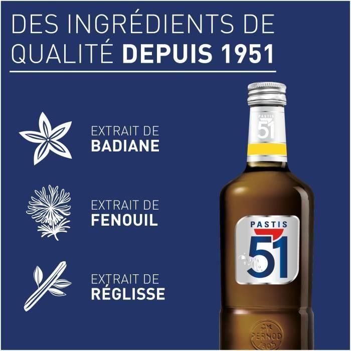 Pastis 51 galones 4.5L 2