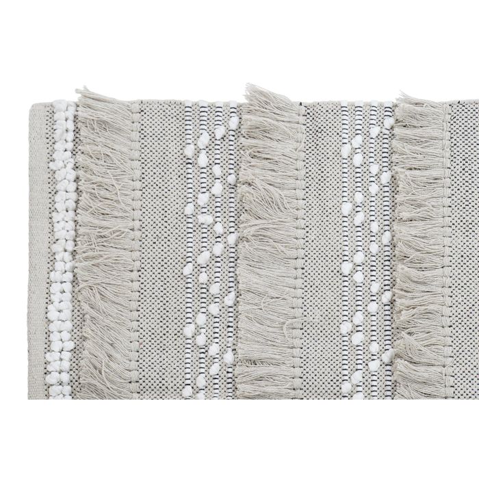 DKD Home Decor Alfombra Boho Dodoma Negro Blanco 290 x 1 x 200 cm 1