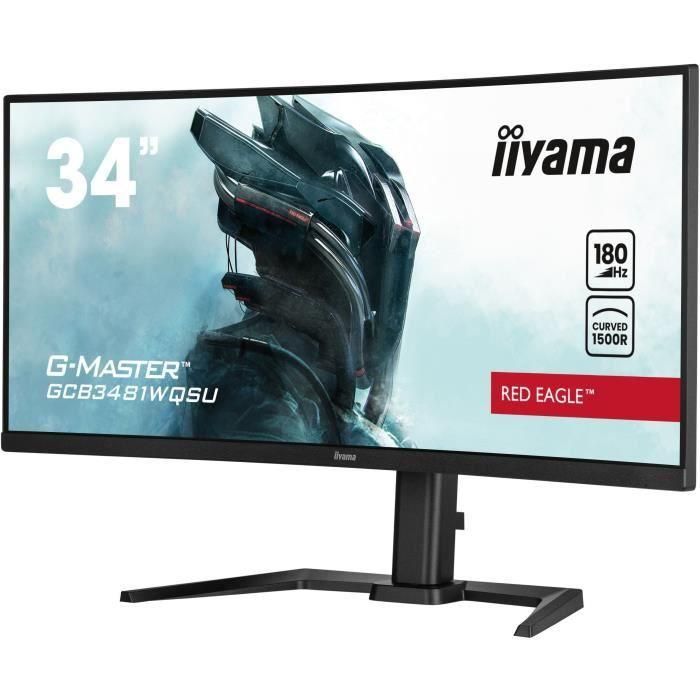 Iiyama Monitor 34 Pulgadas Curvo VA UWQHD 3440x1440 180Hz GCB3481WQSU-B1 2 Iiyama Monitor 34 Pulgadas Curvo VA UWQHD 3440x1440 180Hz GCB3481WQSU-B1 2